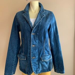 Denim blazer by Earl jeans